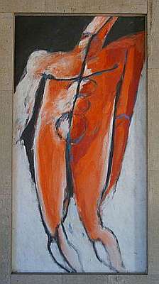 Figur in der Mitte